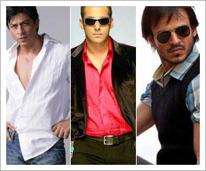 Salman, Shah Rukh and Vivek carefully avoided facing each other 