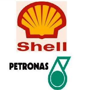 Britain's Shell and Malaysia's Petronas logo