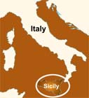 Sicily Italy Map
