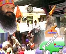 Sikh demonstrators paralyse rail routes in Punjab