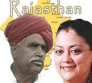 Gujjar leader sets a Rs.5 crore bounty on Rajasthan CM Raje's head