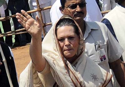 Congress President Sonia Gandhi