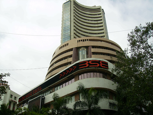 Sensex nudges up in opening trade