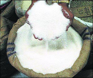 Illegally stocked sugar worth Rs.2 crore seized