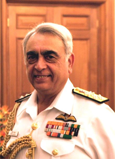 Chief of the Naval Staff Admiral Suresh Mehta