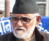 Nepali Congress acting president Sushil Koirala