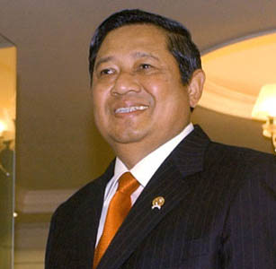 Indonesian President Susilo Bambang Yudhoyono