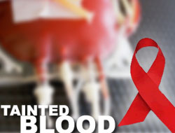 Four children given HIV-tainted blood