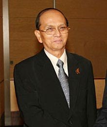 Myanmar Prime Minister Thein Sein