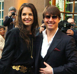 katie holmes family