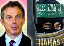Blair: Hamas contacts will come only after recognition of Israel