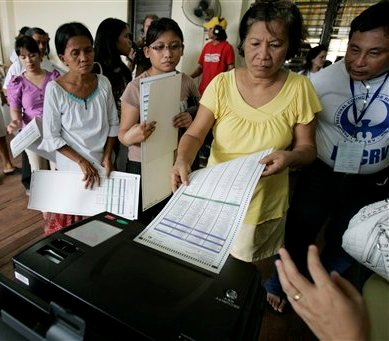 Troubled Philippine vote preceded by Violence