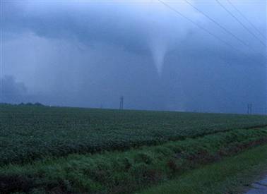 Two tornadoes spotted by weather services in Kansas