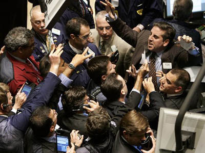 U.S. markets close with the Dow index down by 1.33 percent