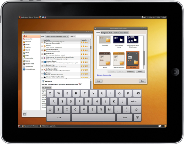 Ubuntu tablets eye on knocking off iPad