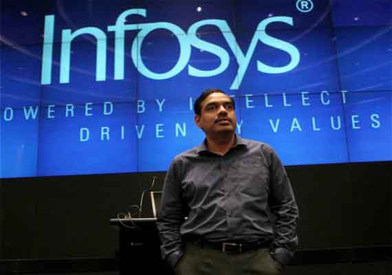 Infosys falls on V. Balakrishnan’s departure