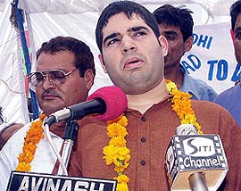 Police file FIR against Varun Gandhi