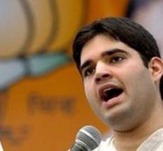 Varun Gandhi at Ramlila Maidan to support Hazare