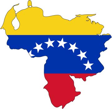 خرائط وعلام فنزويلا  2012 -Maps and flags of Venezuela 2012