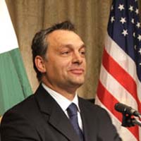 The socialist MSZP government defeated by Conservative Fidesz in Hungary