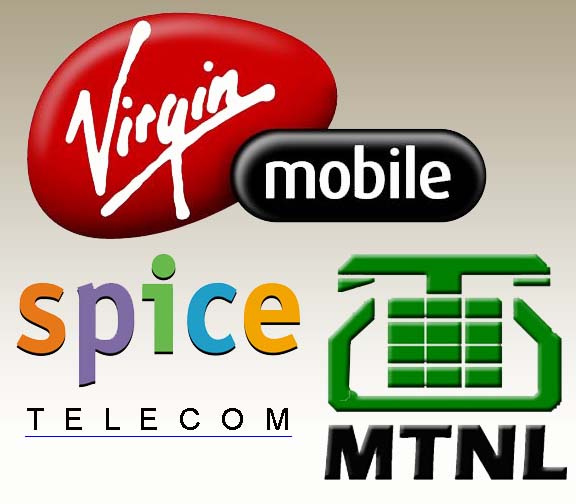 Virgin Mobile, Spice Mobiles, MTNL