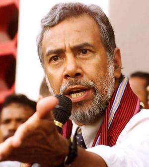 East Timor Prime Minister Xanana Gusmao