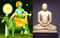 7th century idols of Yamraj and Jain Gods excavated