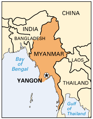 Road crash kills 8 and injures 23 on Myanmar highway