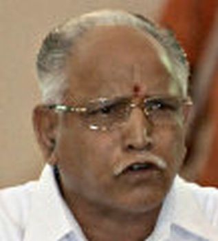 Karnataka CM B S Yeddyurappa 