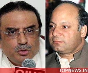 Sharif says Zardari not restoring judges because of NRO