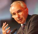 Italian Interior Minister Giuliano Amato