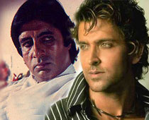 Amitabh Bachchan And Hrithik Roshan 
