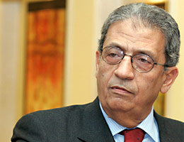 Arab League's Amr Mussa impatient on Arab-Israeli peace