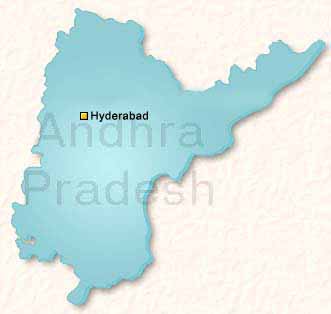 Hyderabad-Andhra-Pradesh-Map