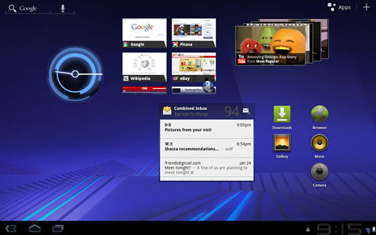 New video shows Honeycomb has Gingerbread's interface underneath