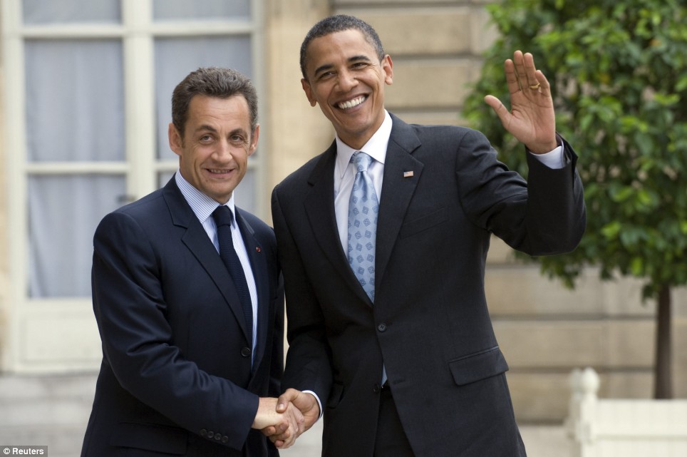 Sarkozy and Obama have "warm" phone conversation 