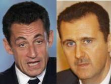 Sarkozy and Assad hold talks