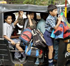 Chandigarh bans auto-rickshaw from ferrying school children
