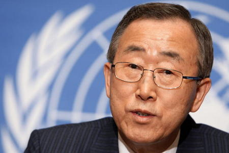 UN Secretary General Ban Ki-moon 