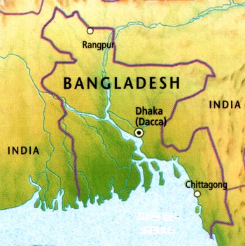  Bangladesh's southern Bhola district rose 