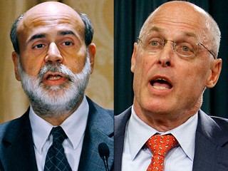 Bernanke, Paulson push regulation, but must allow banks to fail