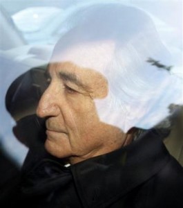Jailed Madoff munches on frozen chicken patties, canned string beans