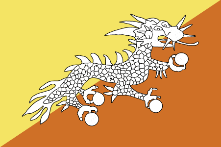 Bhutan flag