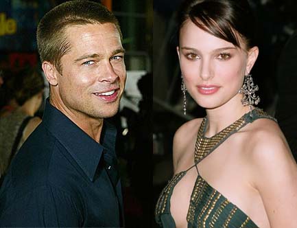 natalie portman fashion. Brad Pitt, Natalie Portman to