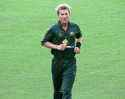 Australian fast bowler Brett Lee