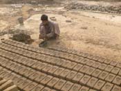 Labourers' kids being educated at brick kiln sites in Haryana