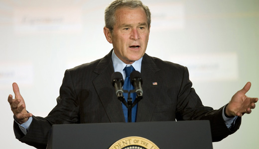 Bush sees progress on visa-free travel for Lithuanians 