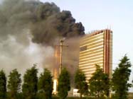 Casino burns briefly in Cambodian capital, guests evacuated