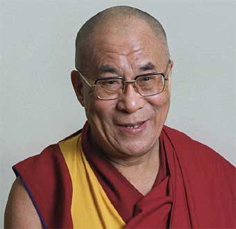 Tibetan religious leader, the Dalai Lama