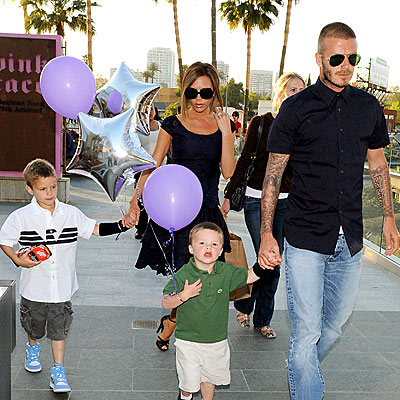 David Beckham Family